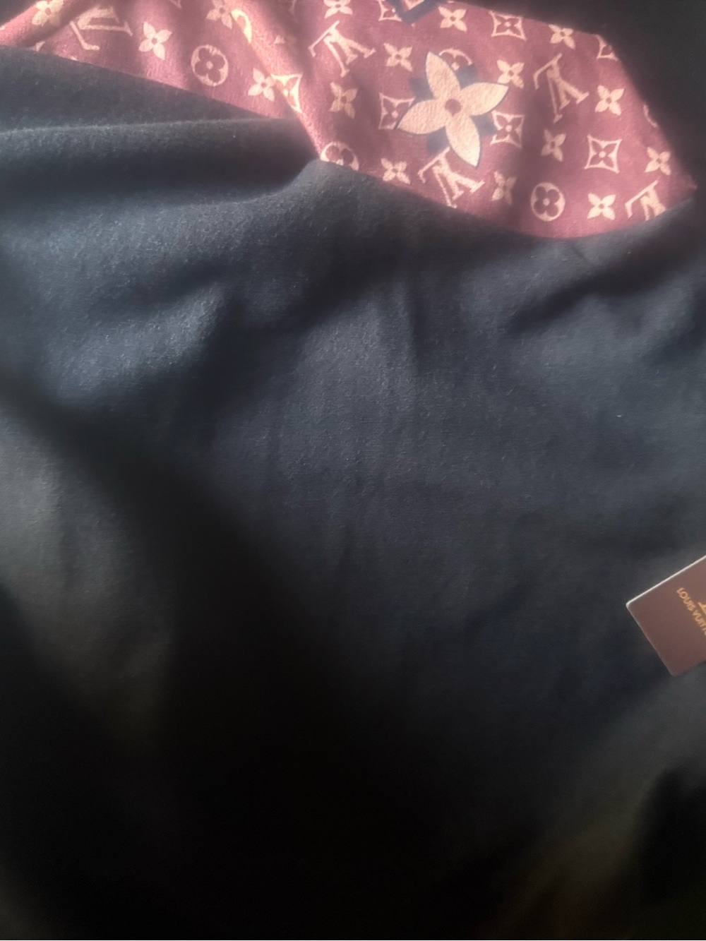Louis Vuitton Black and Brown Monogram Varsity Jacket - Picture 4 of 7